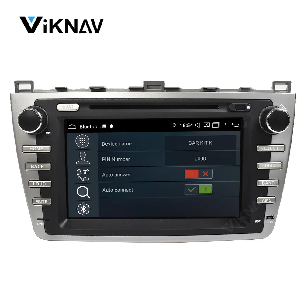 2DIN Android Car Radio For Mazda 6 GH 2008-2012 Auto Audio Stereo GPS Navigation Multimedia Play Head Unit