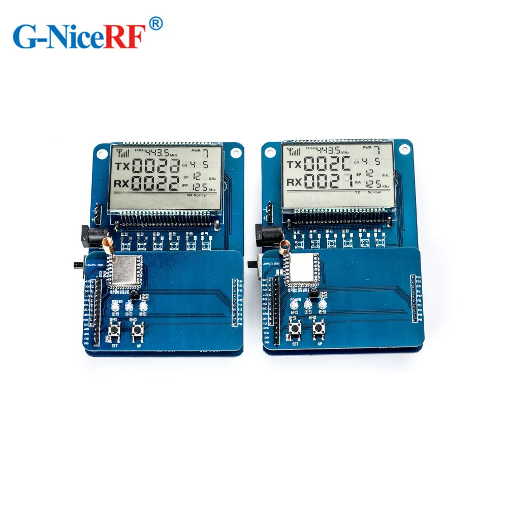 2 шт. ЖК дисплей тестирование демонстрационная плата для LoRa1262 SX1262 LoRa РЧ модуль 22dBm