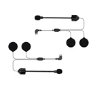 Комплект для наушников Maxto M2 M3, 2 шт., с микрофоном, жесткий, для мотоцикла Maxto M2 M3