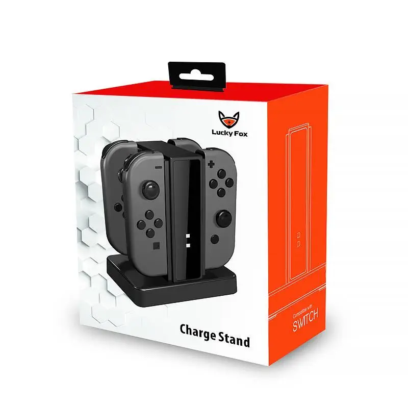 2020 new arrived animal crossing charger stand for ns switch joy con charging dock for ns swith joycon controller free global shipping