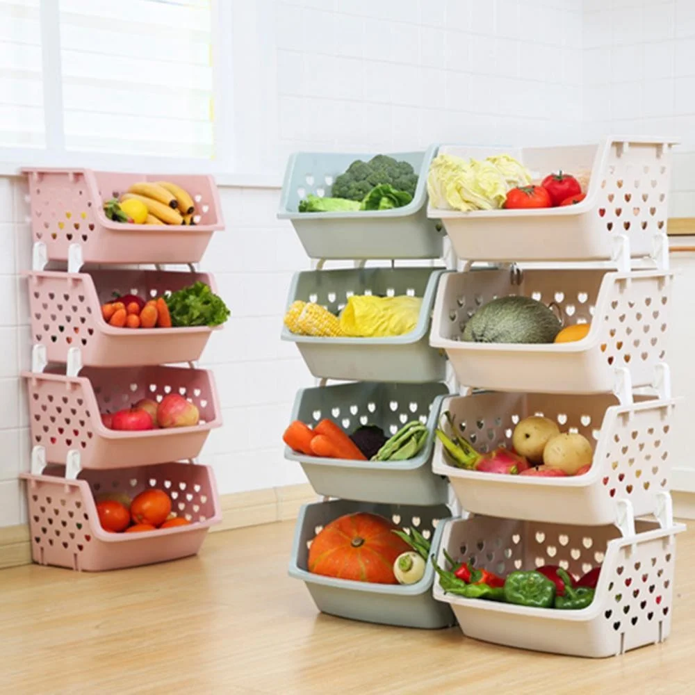 

Hot 50%! A practical stackable fruit basket and vegetable storage box