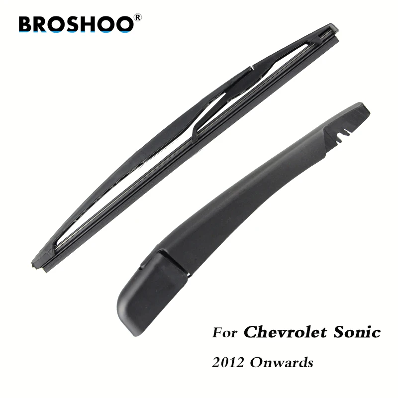 BROSHOO Car Rear Wiper Blades Back Windscreen Wiper Arm For Chevrolet Sonic Hatchback (2012-) 265mm,Windshield Auto Styling