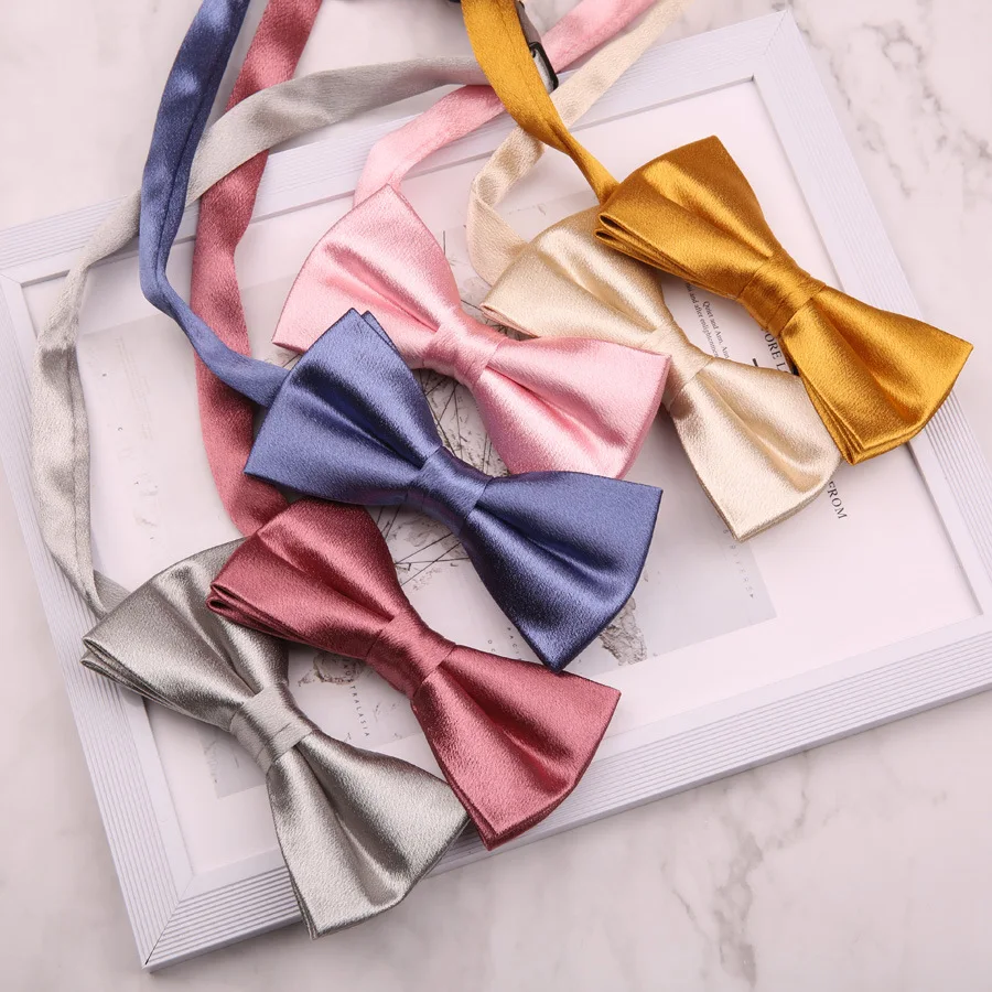 

Sitonjwly Handmade Bow Ties for Mens Shirt Bowtie Neckties For Men Wedding Party Business Suits Gravata Women Bowknots Cravats