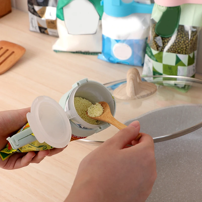 1 шт. большой зажим для хранения еды закусок свежих продуктов пластиковые гаджеты