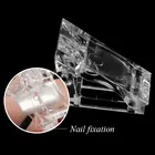 Типсы для наращивания ногтей гель для ногтей фиксированный зажим для акриловых ногтей многофункциональный инструмент пластиковые наборы для наращивания ногтей