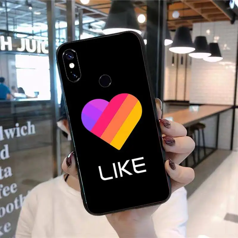 

Likee Funny cat love heart Phone Case For Xiaomi Redmi 7 8 9t 9se k20 mi8 max3 lite 9 note 9s 10 pro