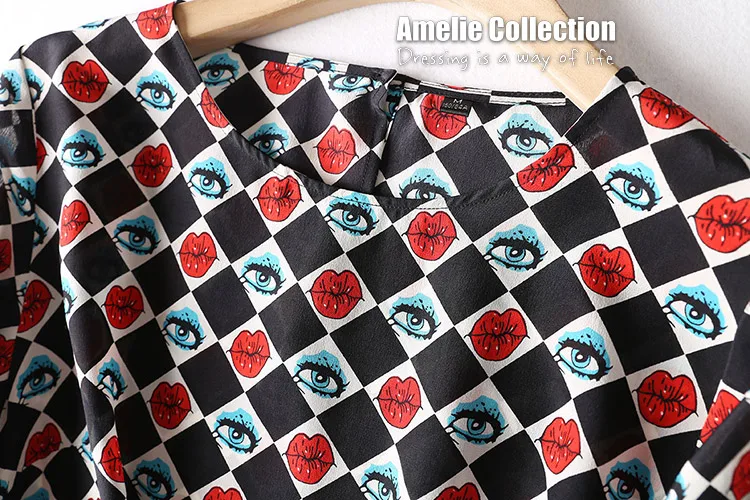 Специальное цена оригинальное тонкое шелковое платье в европейском и