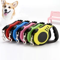 hot selling durable dog leash automatic retractable nylon cat lead extending puppy walking running lead roulette for dogs