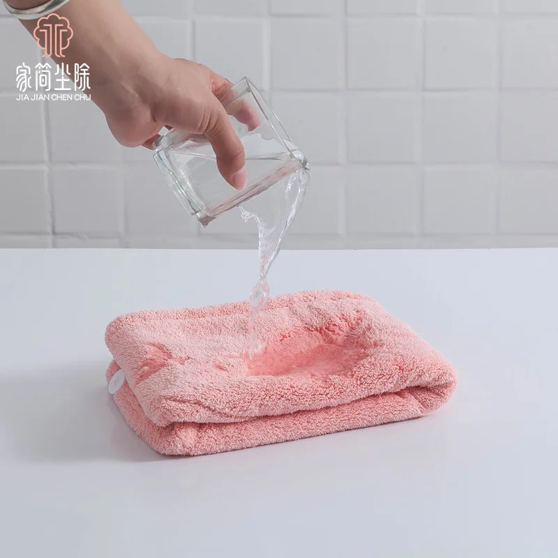 

New Coral Velvet Dry Hair Cap Absorbent Towel Cold Wind Super Absorbent Water Quick Dry Hair Hair Care Hair Tools