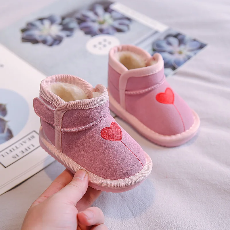 Детские зимние ботинки для девочек 1 3 лет детская зимняя обувь хлопковая и