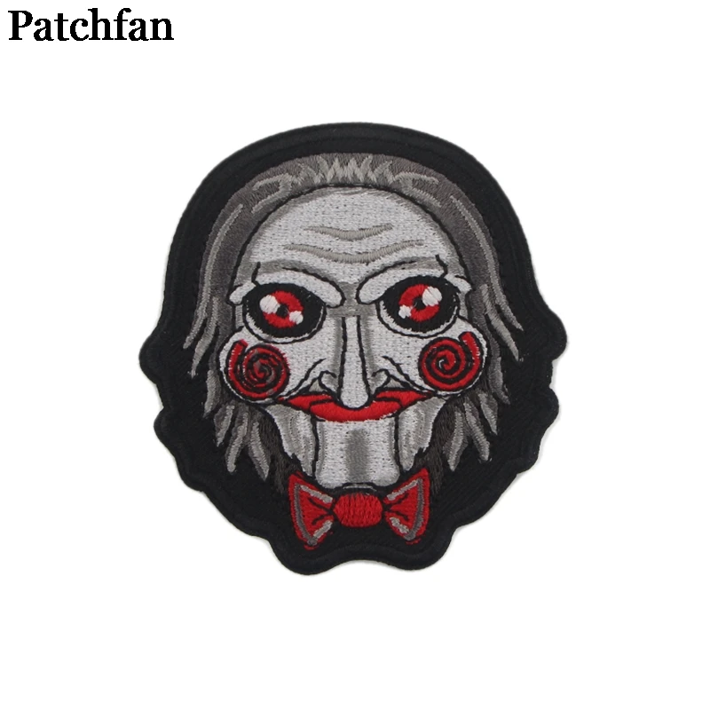 Patchfan Billy кукольная вышивка железа на заплатках для аппликация на одежду рюкзаки на заказ пришить значки самодельные оптом A2272