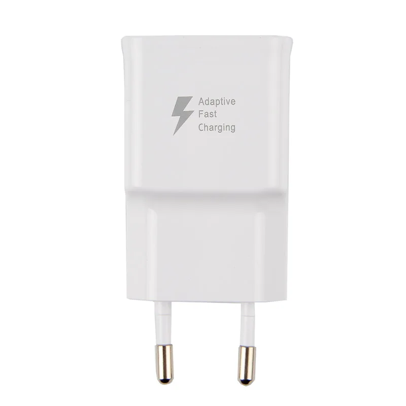 Only EU Adapter Стенового путешествия Зарядное устройство для Samsung Galaxy S6 G9200 G9280 S6Edge плюс G925V S7 S7 край G9350 Примечание 5 N9200 A510 USB кабель - Тип штекера: Only EU Adapter
