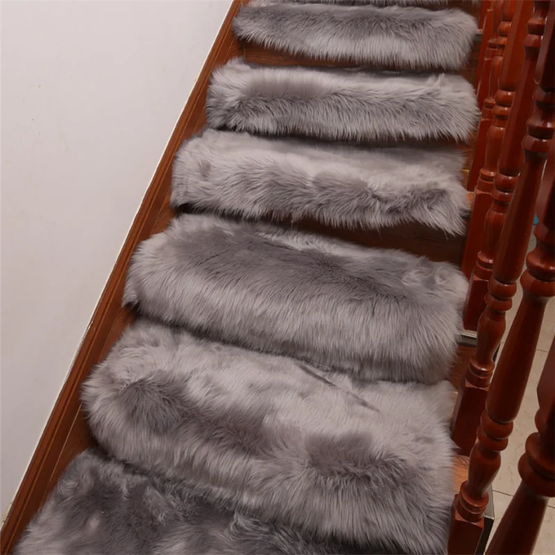 

Stair carpet Plush floor mat living room decoration foot felt floor protection soft carpet mat