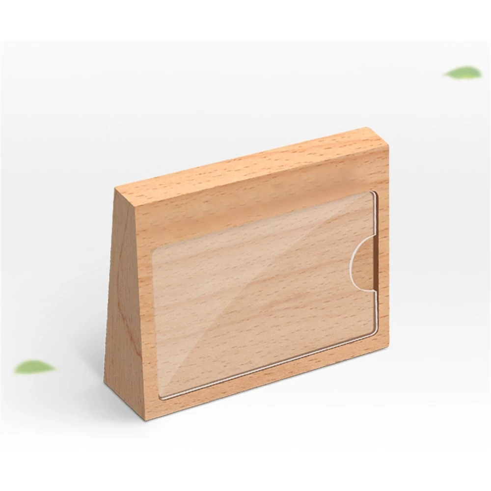 

Solid Wood Base Acrylic Sign Holder Menu Poster Information Menu Holder Coffee Poster Price Decoration Picture Frame