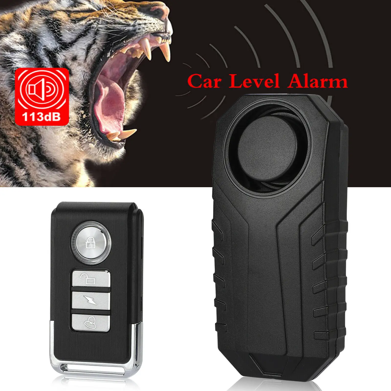 Беспроводной Мотоцикл Велосипед Анти Вор сигнализационный вибрации дистанционного Управление