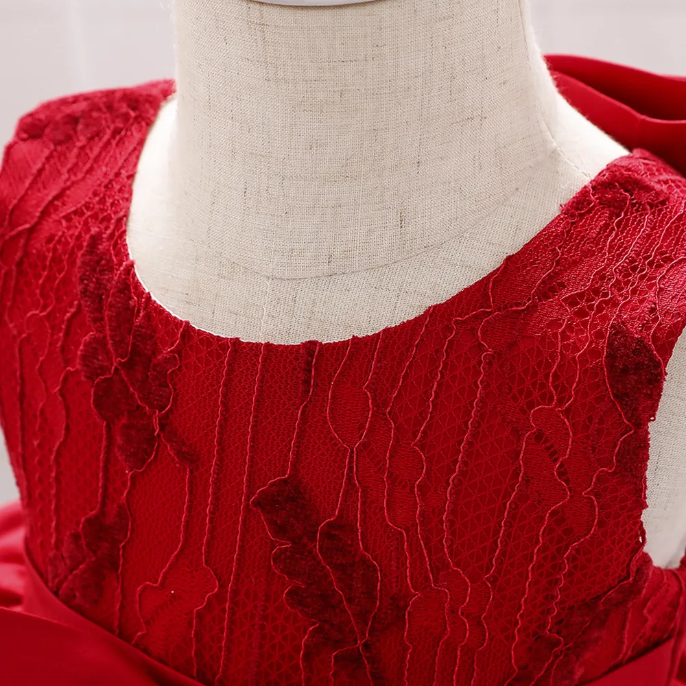 Одежда для маленьких девочек платье с цветами Детский костюм элегантные