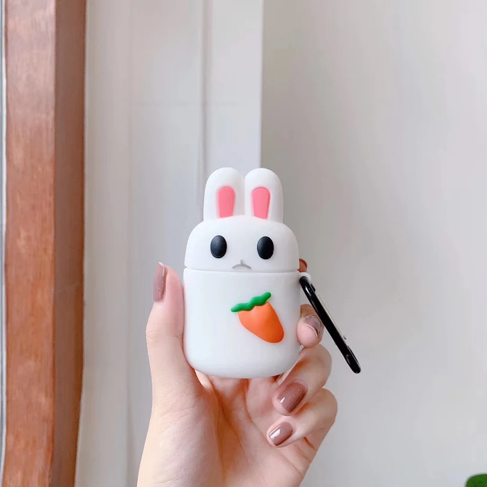 944B Чехол для Apple Airpods, 3D радужный чехол для наушников Airpods, чехол для наушников, роскошные силиконовые наушники, чехол с кольцом, чехол - Цвет: 944B