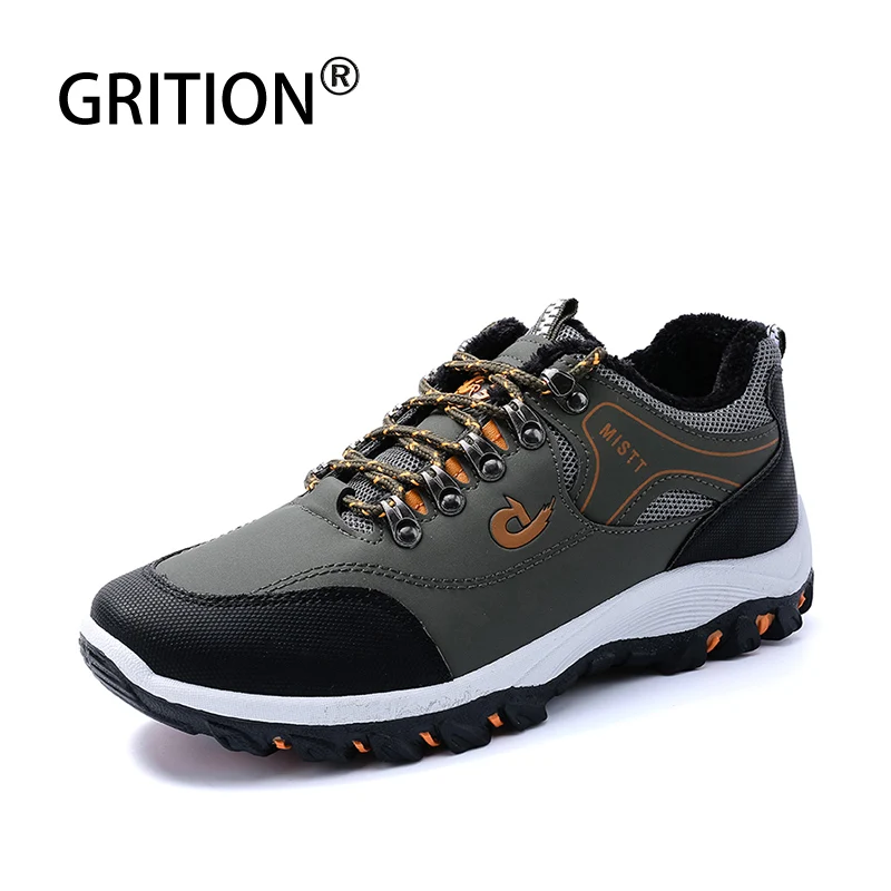 GRITION мужские походные ботинки уличная зимняя обувь для скалолазания Новое