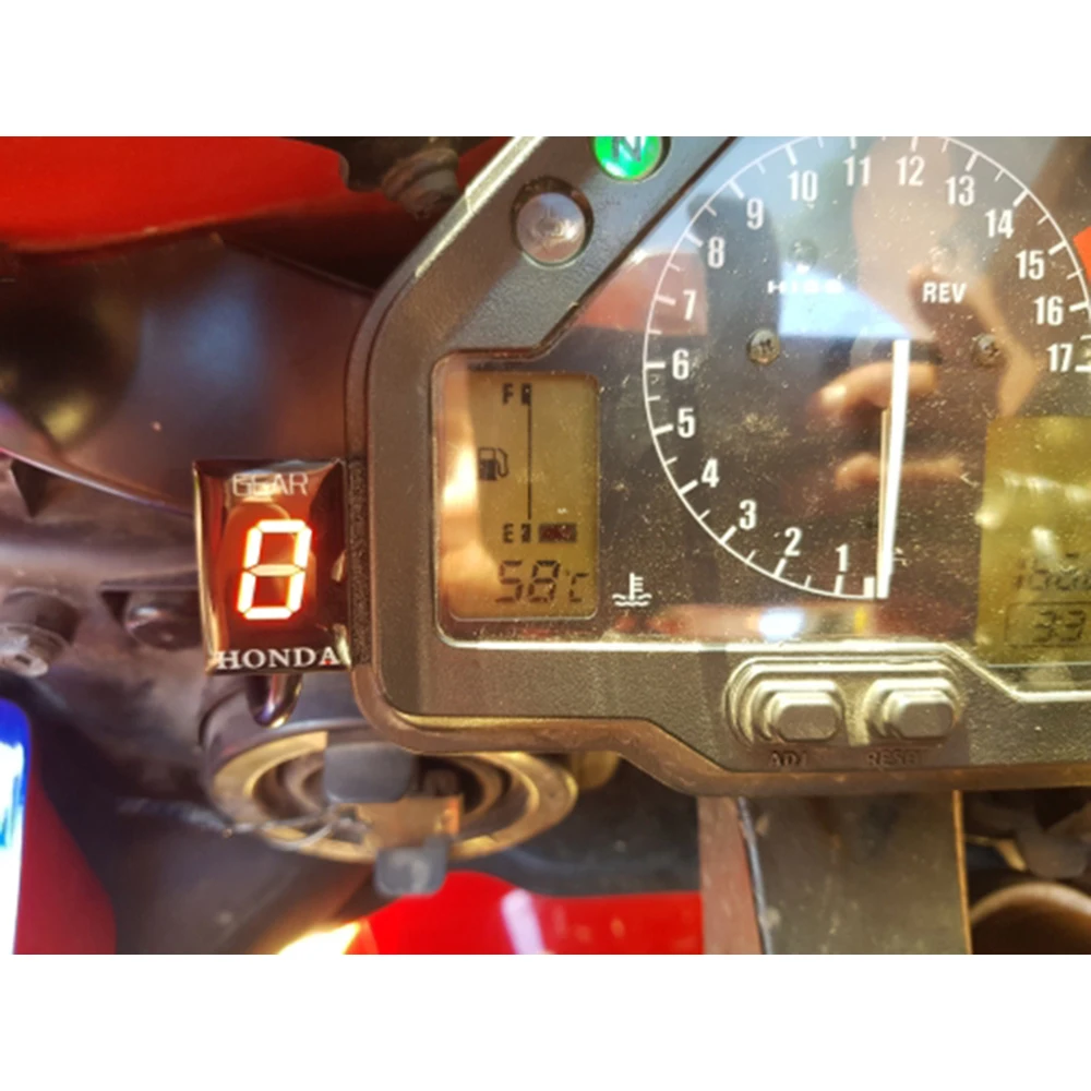Индикатор шестерни для мотоцикла Honda NC700 XL CTX700 CB1100 VT400 CB400SF CBR650F CB650F 1 6 уровень