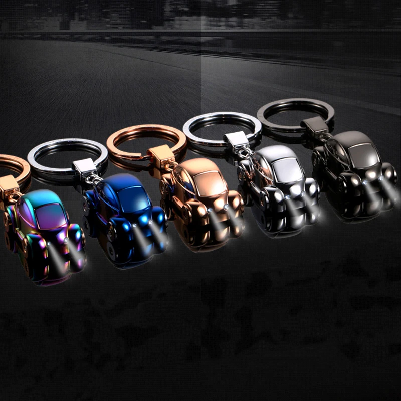 Миниатюрный автомобильный брелок для ключей высококлассный светодиодный