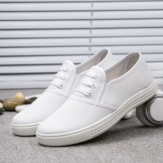 Women's shoes low-top comfortable and breathable student small white canvas | Обувь