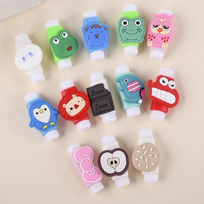 100pcs Cartoon Cable Protector for iphone Saver USB Charging Data Line Protective Sleeves Winer iPhone 5s 6s Ipad mini | Электроника