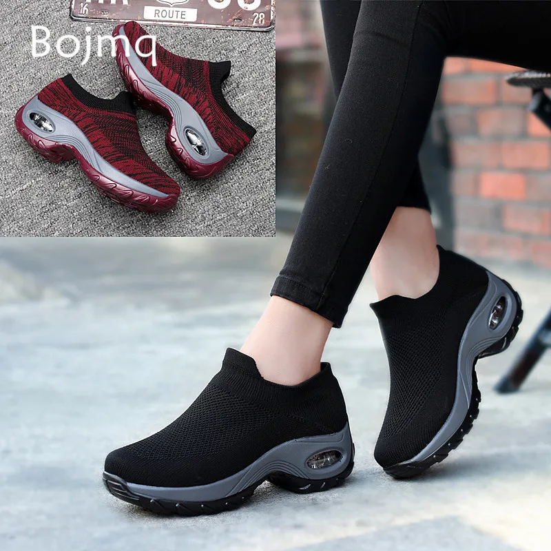 Bojmq/женская кроссовки женская обувь для тенниса Легкая спортивная tenis feminino