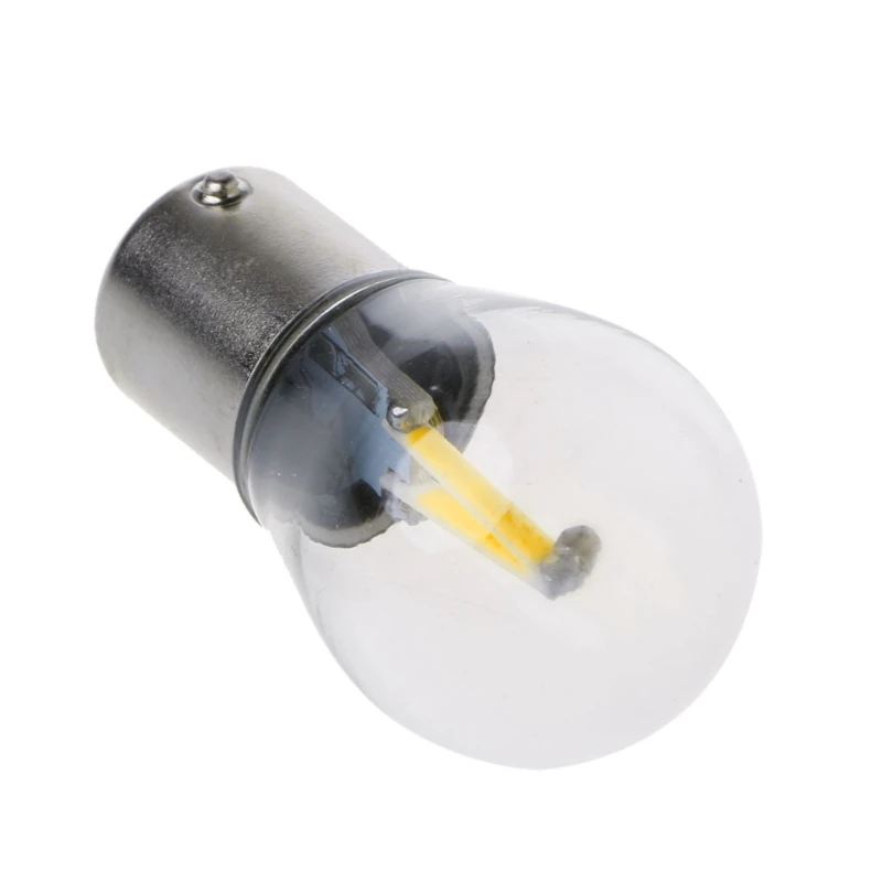 DC12V 1156 P21W Ba15s Светодиодная лампа светильник L дневные ходовые огни белый 2018 |
