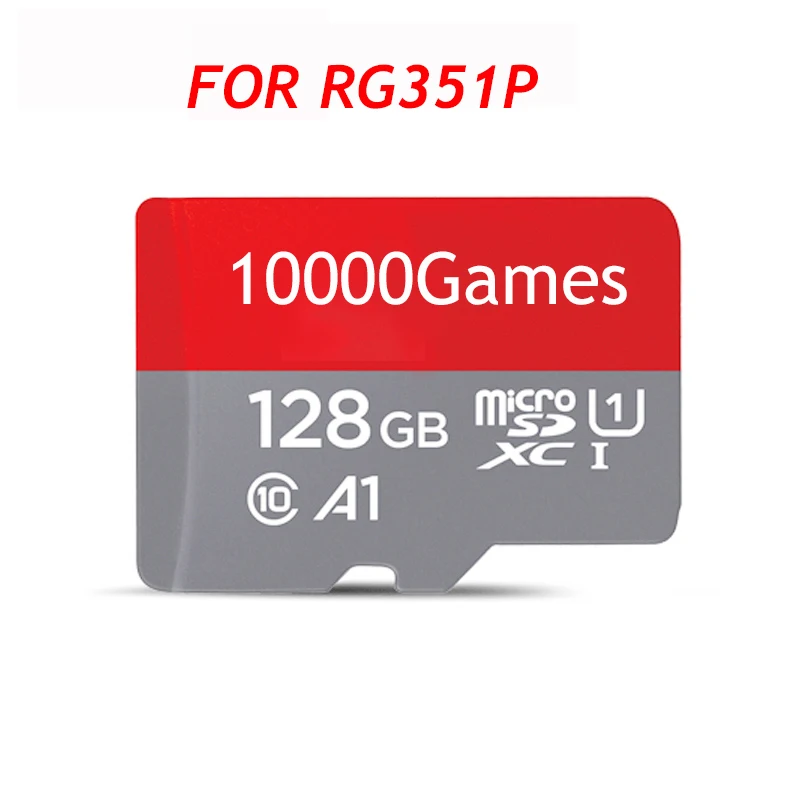 Memory card For RG351M RG351P RG280V RG300X RG350M RG350P RK2020 RK3326 Retro Game with PS1 GBA FBA and many other Emulator | Электроника