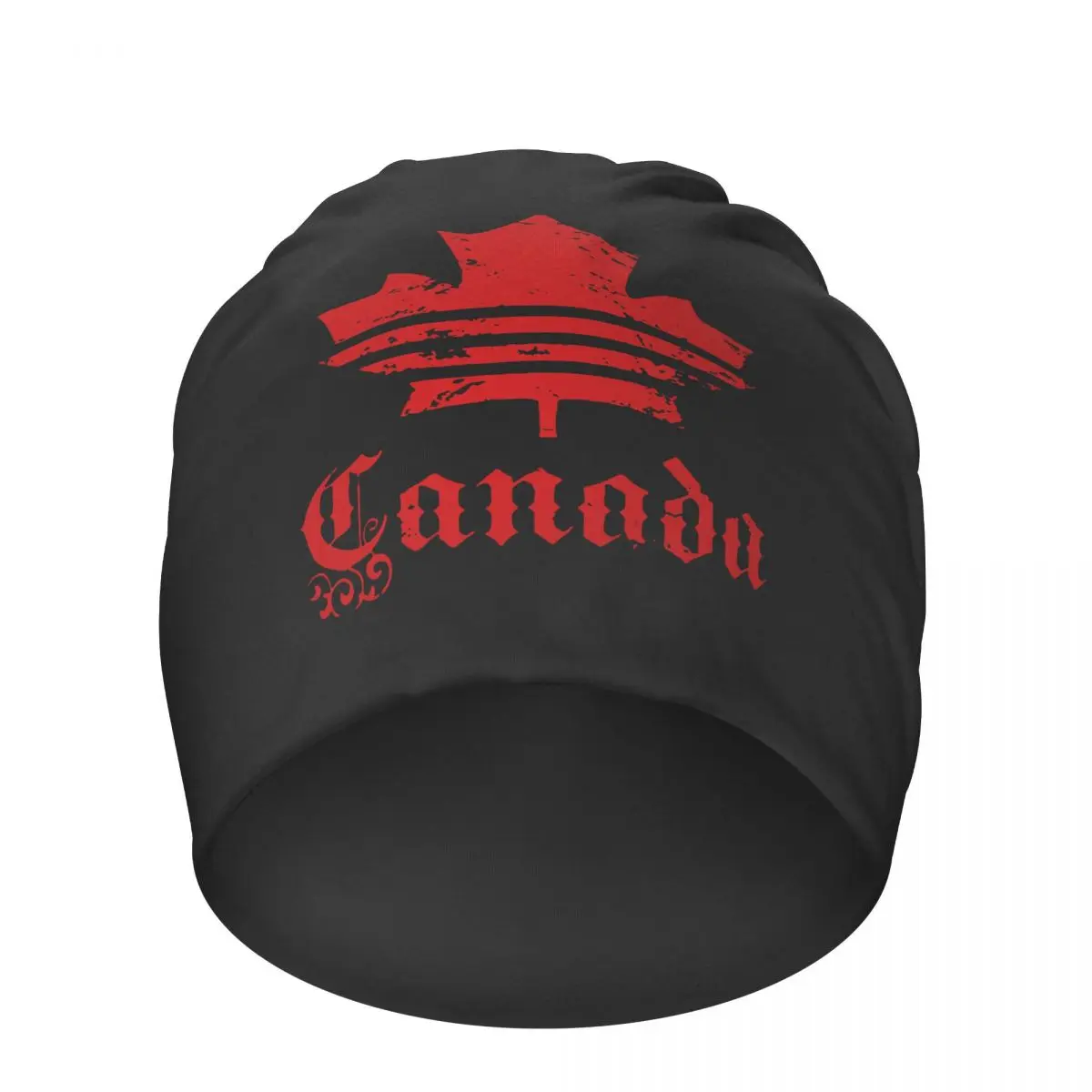 

Canada Flag Adult Beanies Pullover Caps Hip-Hop Canadian Maple Leaf Bonnet Hat Warm Hedging Caps Skullies Beanies Ski Winter Cap