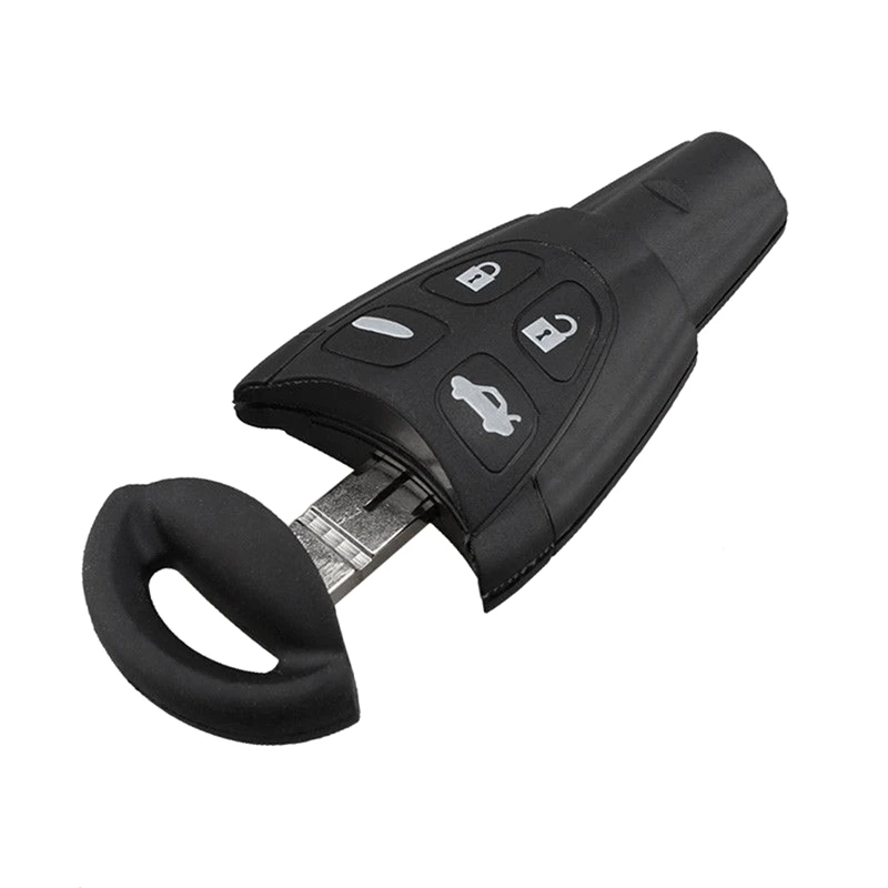 Автомобиль 4 кнопки дистанционного управления ключ PCF7946 D46 чип 433 МГц LTQSAAM433TX для SAAB