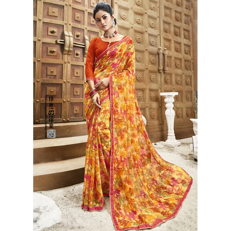 

Indian Dress India Sarees Ladies Sari Folk Style Daily Saree Blouse Vestido Indiano Dress For Women Clothing Pakistani Dress
