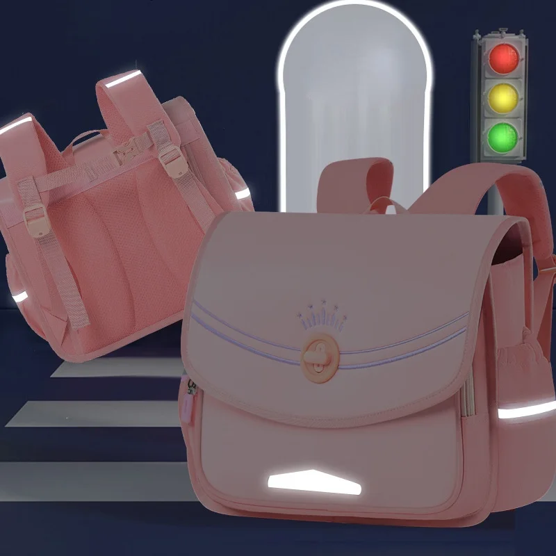 Randoseru Japan Children School Bags for Boys Girls Kids Book Bag Orthopedic Backpacks Primary School Kids Satchel Mochilas