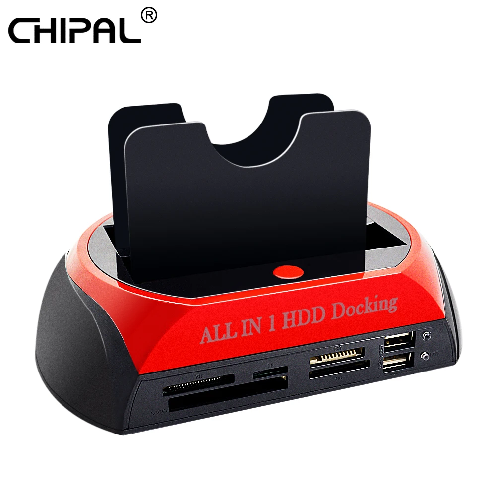 CHIPAL все в 1 HDD док-станция USB 2 0 5 &quot3 5" IDE SATA внешний Чехол Коробка Корпус жесткого