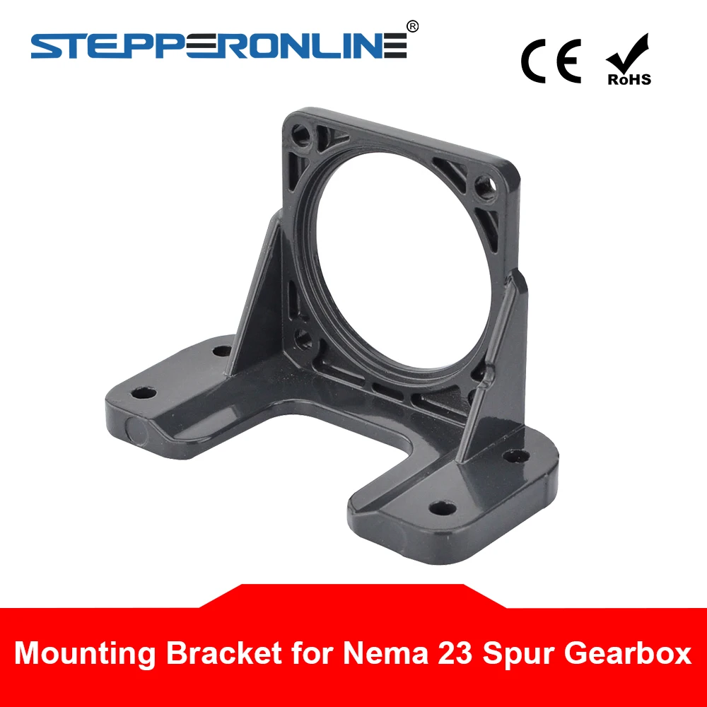 

Nema 23 Mounting Bracket Alloy Steel for Nema23 Spur Gearbox Geared Stepper Motor 3D Printer