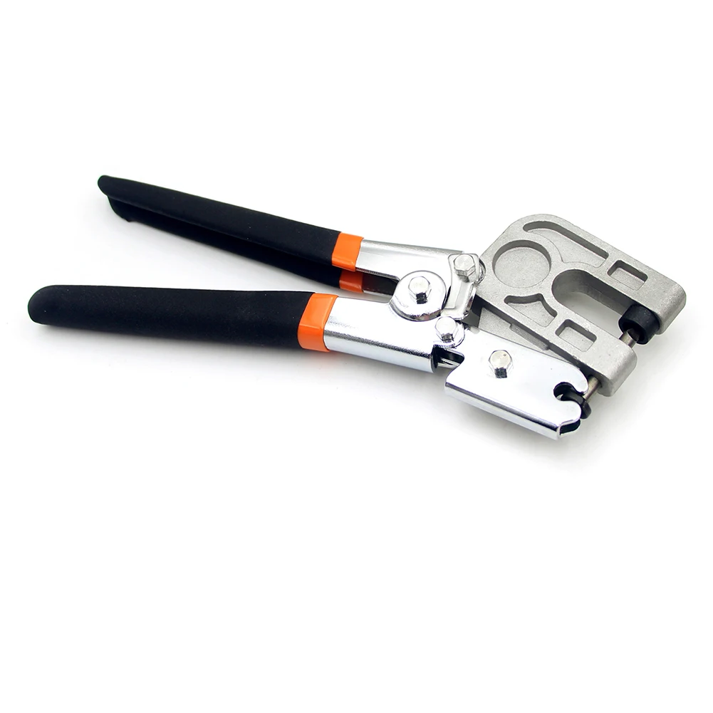Sturdy Single-handed Keel Clip Non-Slip Ceiling Mounting Riveting Clamp Stud Crimper Punching Drilling Pliers for Wood Work | Инструменты