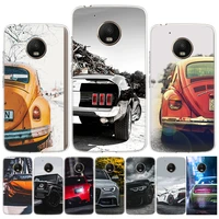 Sports Cars Male Men Phone Case For Motorola Play Plus G30 Power Capa Moto ONE Vision Fusion Cover Shell