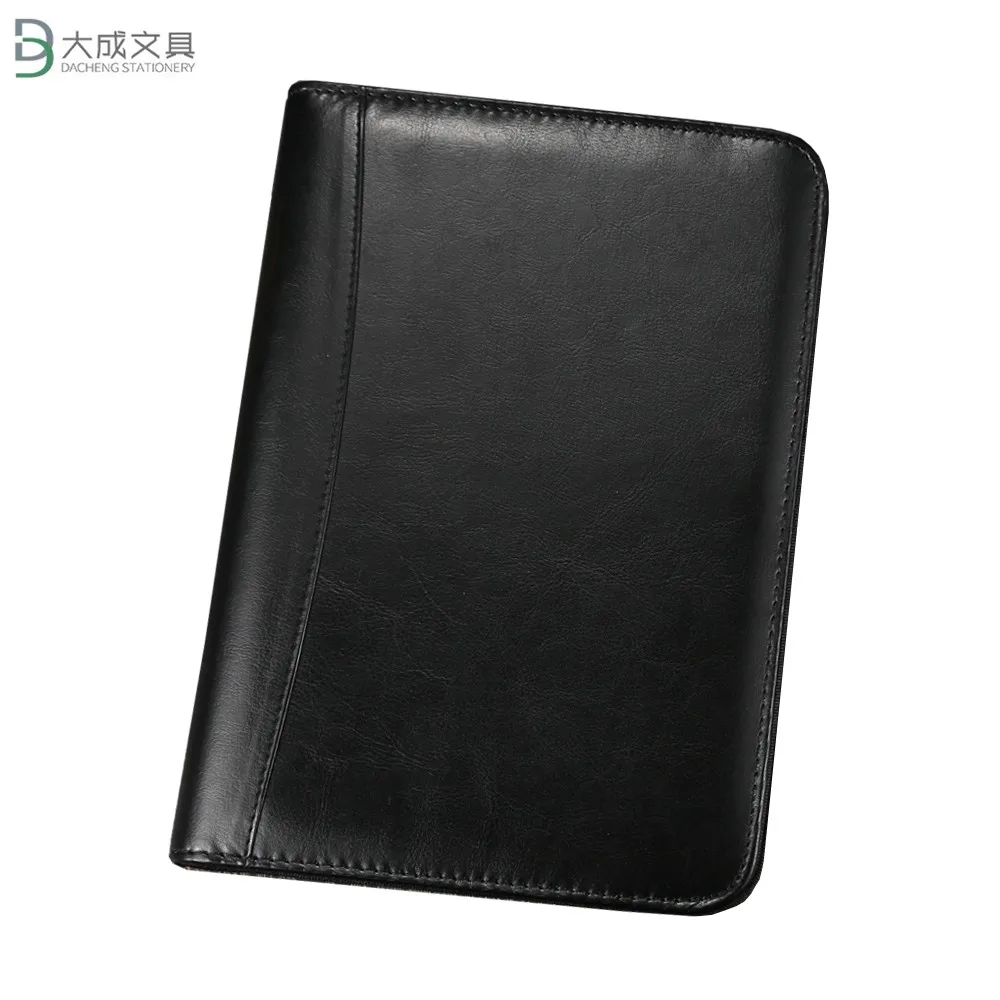 Блокнот-органайзер A6 A5 MiniA4 из искусственной кожи многофункциональная кожаная