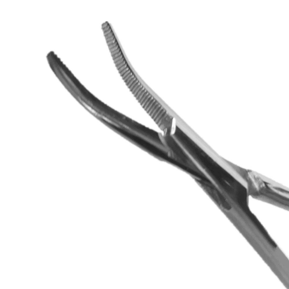 12.5cm 14cm Forceps Epilation Tools Fish Locking Pliers Tackle Curved Tip Straight Clamps Fishing Scissor Line Cutter | Спорт и