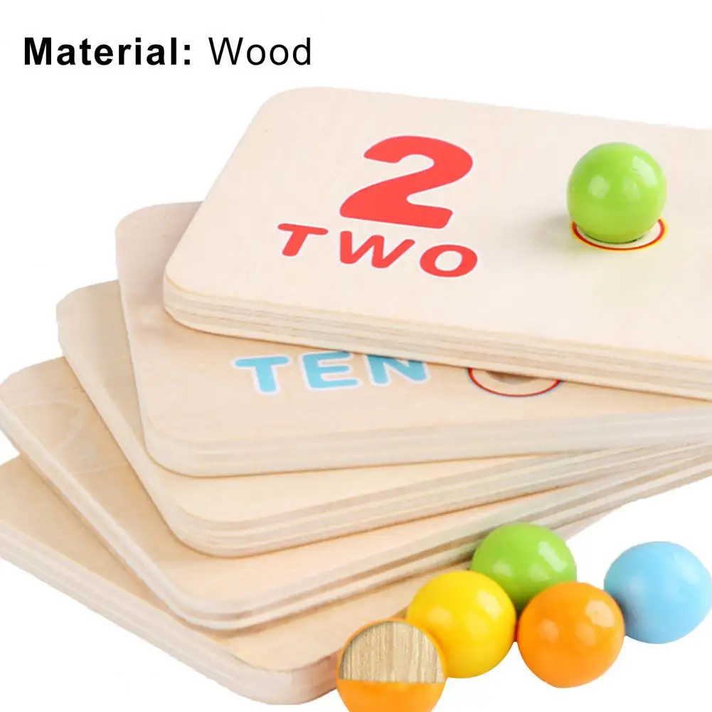 

1 Set Beads Toy Fall Resistant Multifunctional Smooth Surface Beads Chopsticks Educational Games Antistress Toys for Children