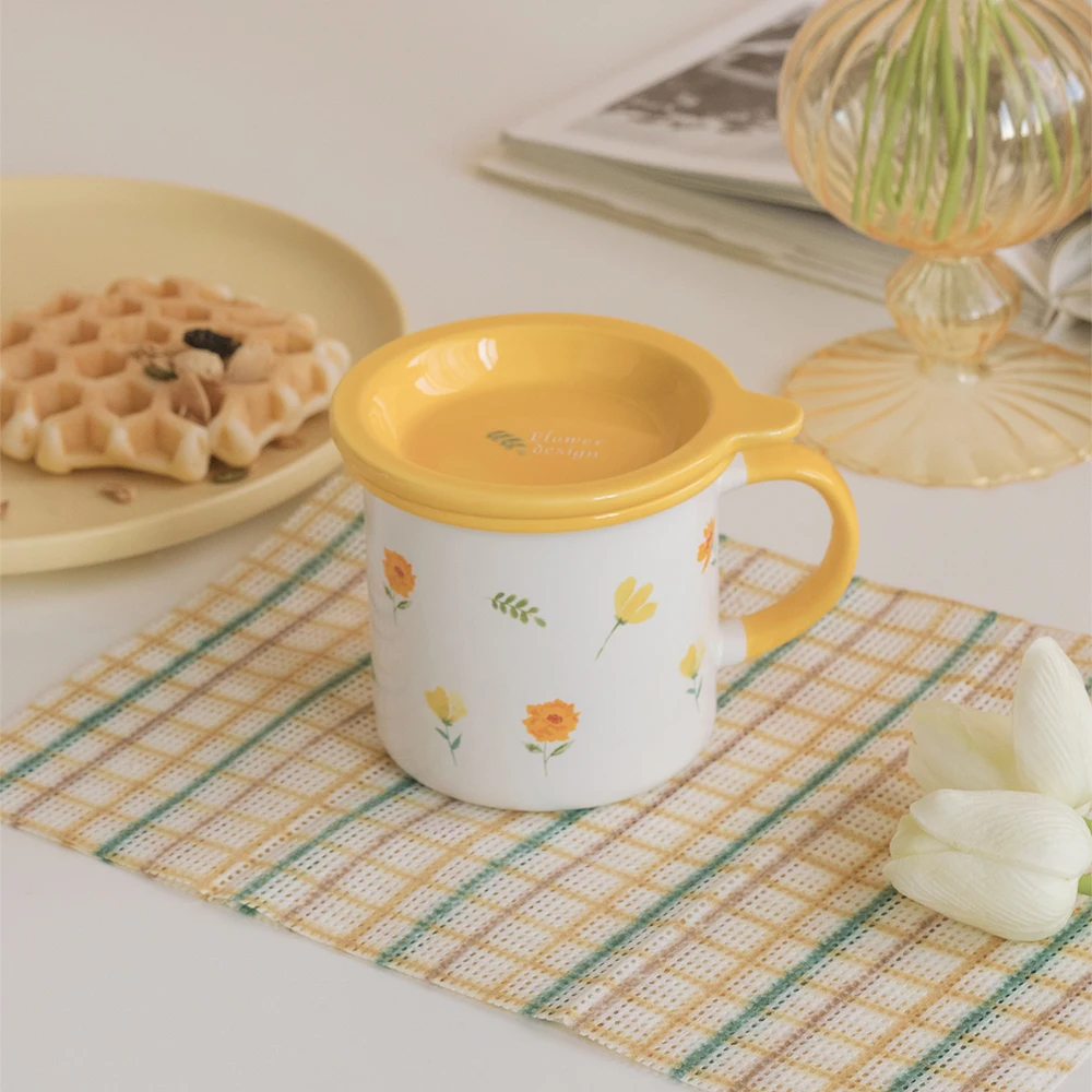 

Creative Simple Mug Cute Ceramic Funny Handmade Travel Couples Eco Friendly Dining Mug Tazas De Cafe Kitchen Drinkware DB60MK