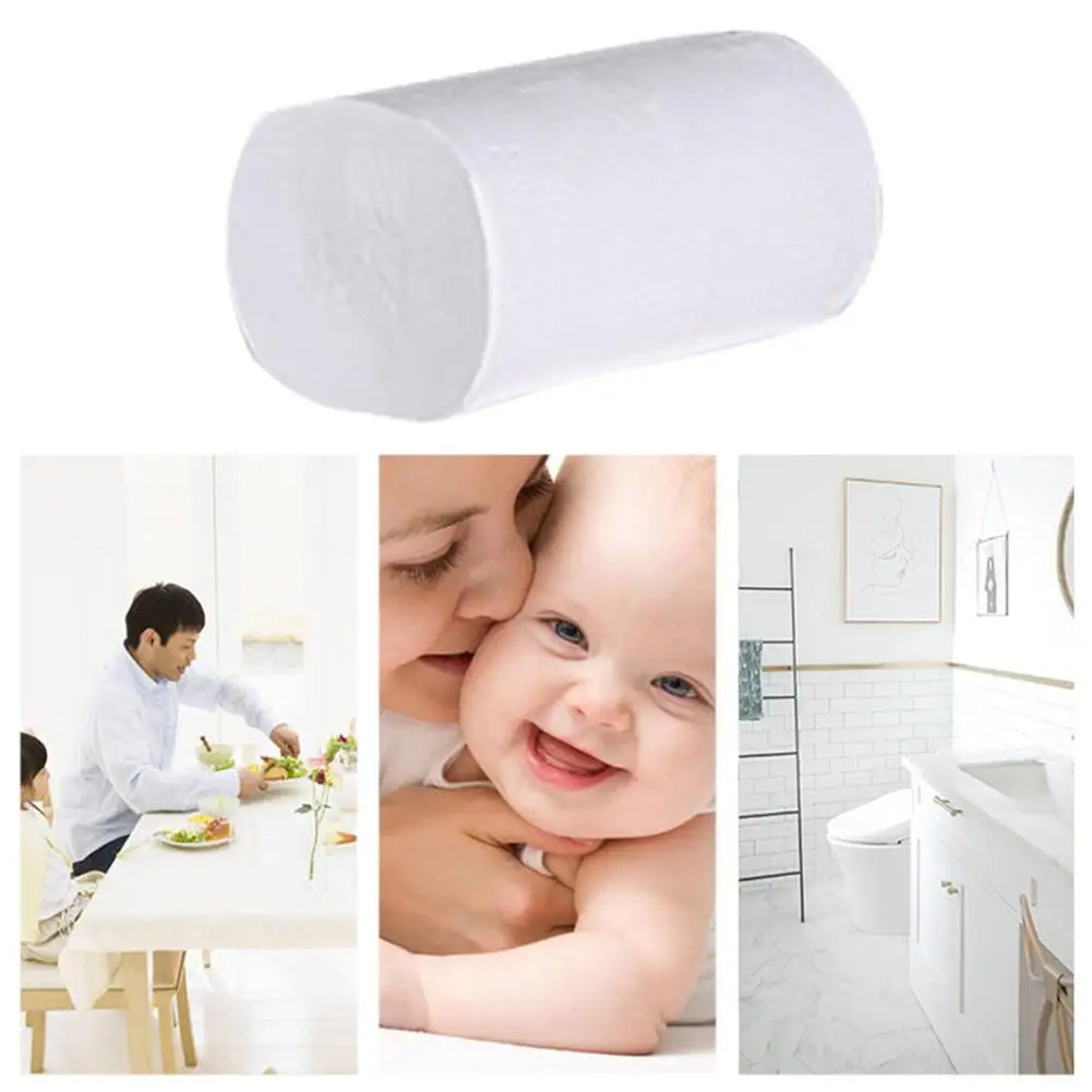 Трехслойная туалетная бумага Экологически чистая перерабатываемая для дома