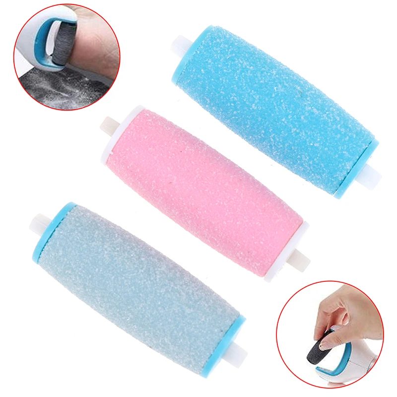 

4Pcs Extra Coarse Replacement Refill Roller Head Electric Pedicure Foot File Tool