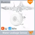 Aubess датчик ZigBee Детектор утечки воды, резервуар для воды с сигнализацией, удаленный мониторинг через приложение Tuya