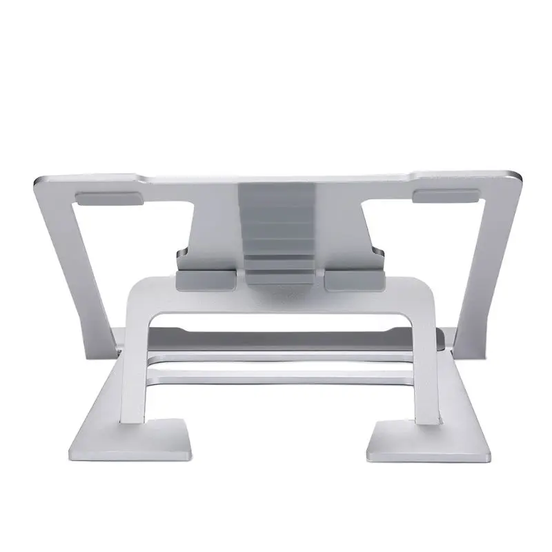 

6 6 Angle Adjustable Laptop Stand Ventilated Portable Ergonomic Notebook Riser Anti-Slip Aluminum Alloy Mount for Desktop Tablet