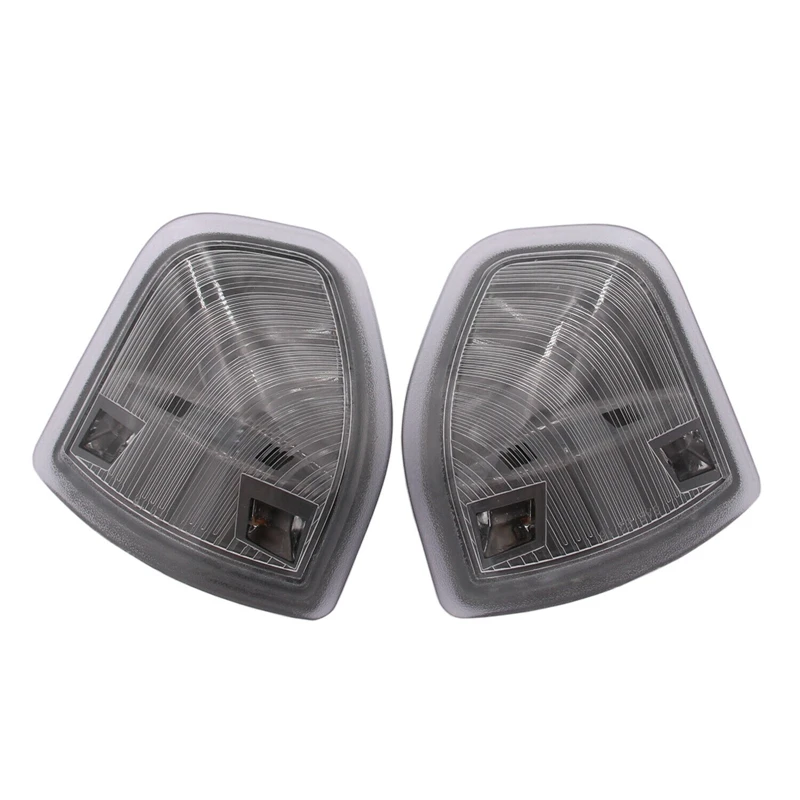 

2Pcs Car Left & Right Side Door Mirror Turn Signal Light for 2010-2018 Dodge Ram 68302828AA 68302829AA