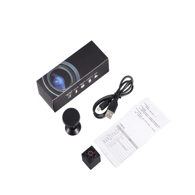 JOZUZE S1000 мини-камера Full HD 1080P Спортивная камера с ночным видением для автомобиля DV DVR Простая установка камеры для защиты дома