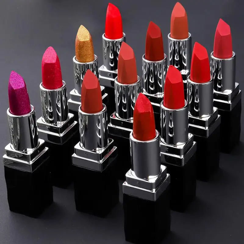 Помада HANDAIYAN Длительное Действие Макияж для губ светло розовые Русалка мерцание