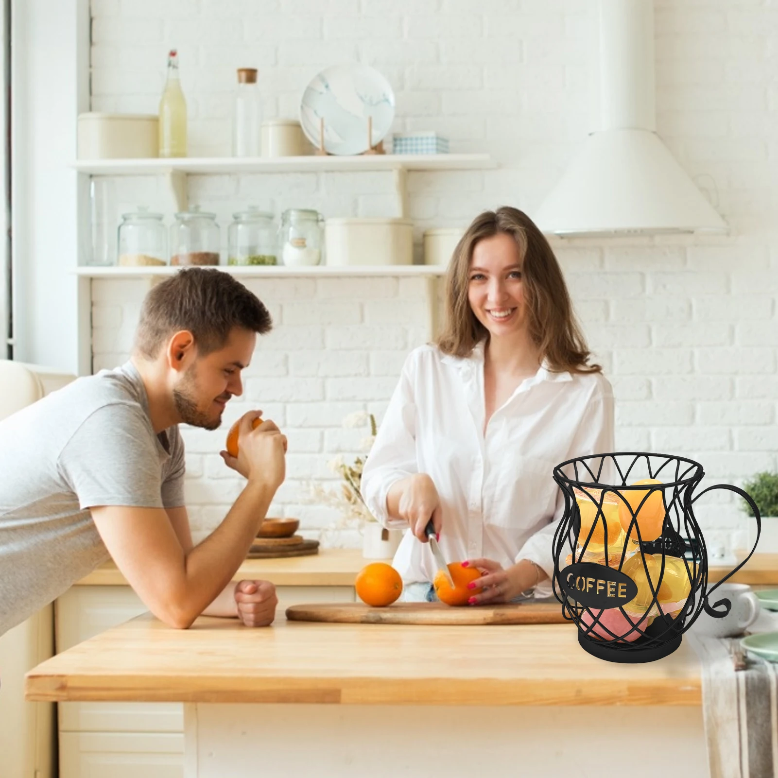 

NEW Creative Wire Candle Holder Wrought Iron Fruit Basket Home Furnishings Creative Wire Snack Storage Container