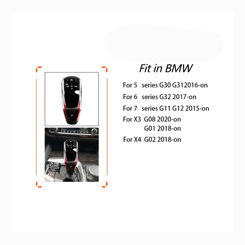 

It Is Suitable For Bmw to Refit M-series Gear Lever Head 5-series G30 / G31 / G32 / G11 / G08 / G01 / G024